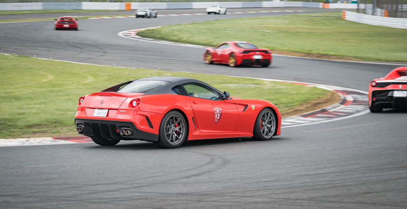 Illustration for article titled This Is How Japan Throws A Ferrari Party